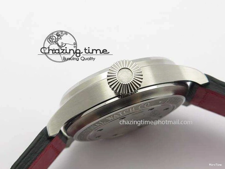 MIROTIME 0220 RelaxedFit Big Pilot Real PR IW500435 “Muhammad Ali” ZF Best Edition On Black Leather Strap A 7295